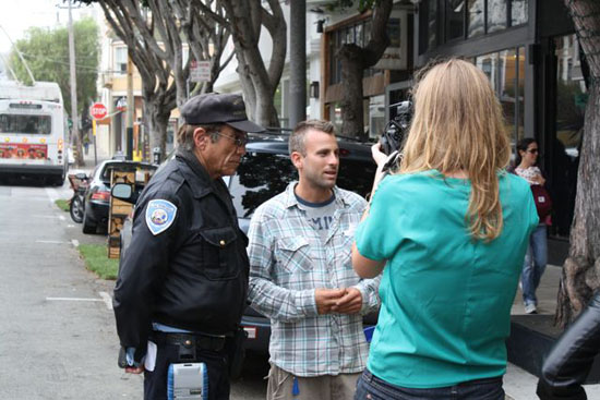 IMG_1847 "I think it's a fantastic idea. Anytime that you can get people lodged out of their vehicles it's a good idea. People should not depend on cars. I mean, I grew up in San Francisco and I didn't drive a car