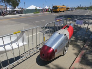 Velomobile at Maker Faire.
