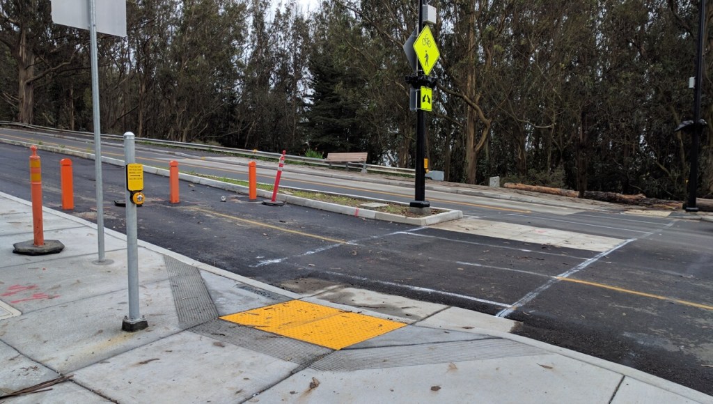 Eyes on the Street: Preview of McLaren Park Protected Bike Lane