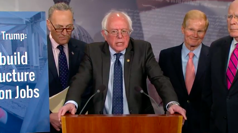 Senate Dems Put Out Their Own Trillion Dollar Infrastructure Plan