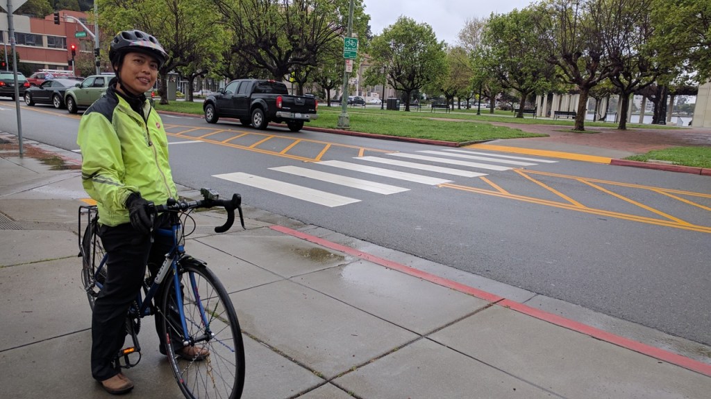 Checking out Oakland Bike Infrastructure with WOBO