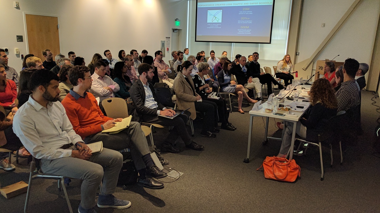 As SPUR's talk last week, a panel discussed how to use data to make our streets safer. Photo: Streetsblog/Rudick