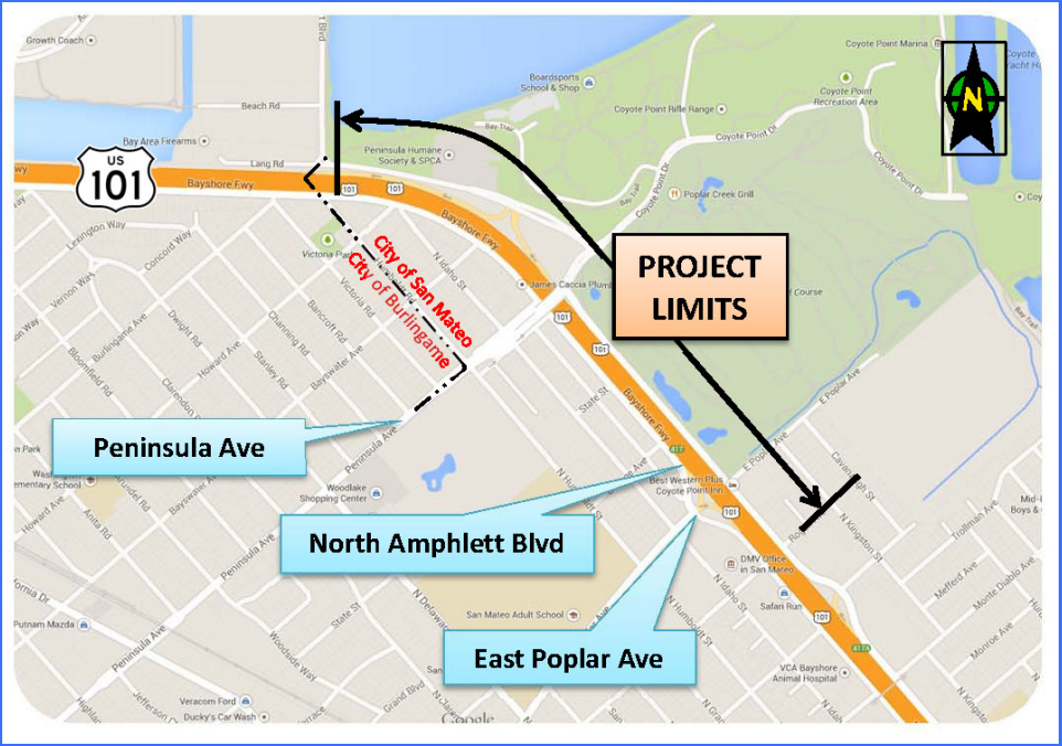 City of San Mateo to Host Public Meetings on Controversial 101 Interchange Project