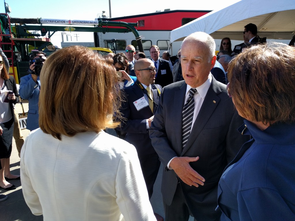 “We Need to Build More Walkable Cities,” Says Governor Jerry Brown. In Germany.