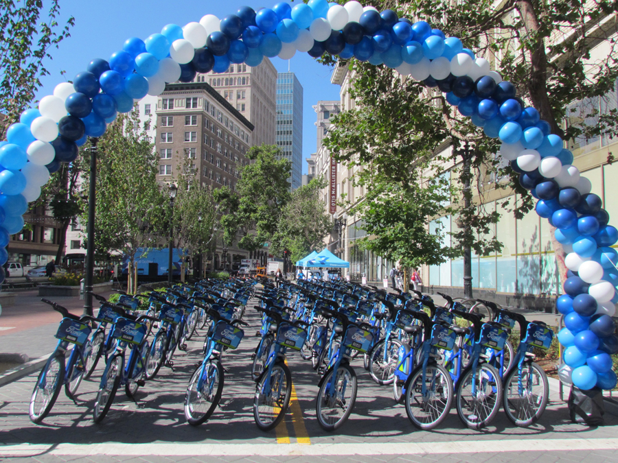 Bike-Share Launches in the East Bay