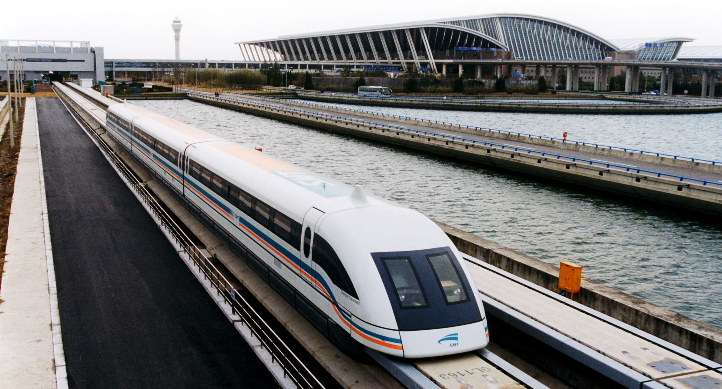 This MageLev in China uses the same technology that Hyperloop boosters are claiming as "new" Photo: Wikimedia Commons