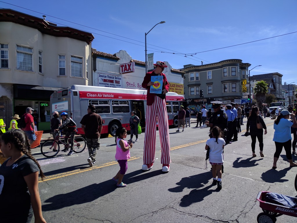 Last Sunday Streets of the Year, Excelsior