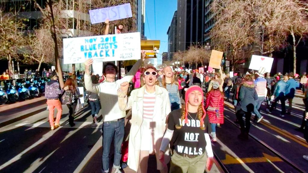 Filmmaker Documents Women’s March in 360: Politics and Protest in the Public Realm