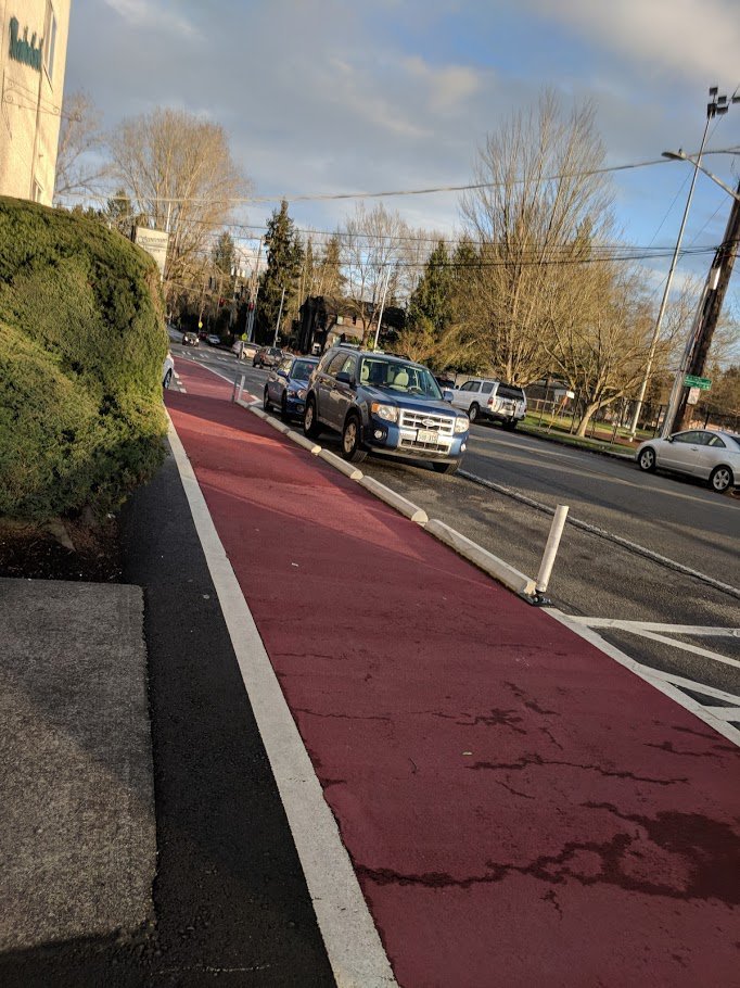 Street Sidelines A Quick-and-Dirty Fix for Sidewalkless Streets - Streetsblog San Francisco