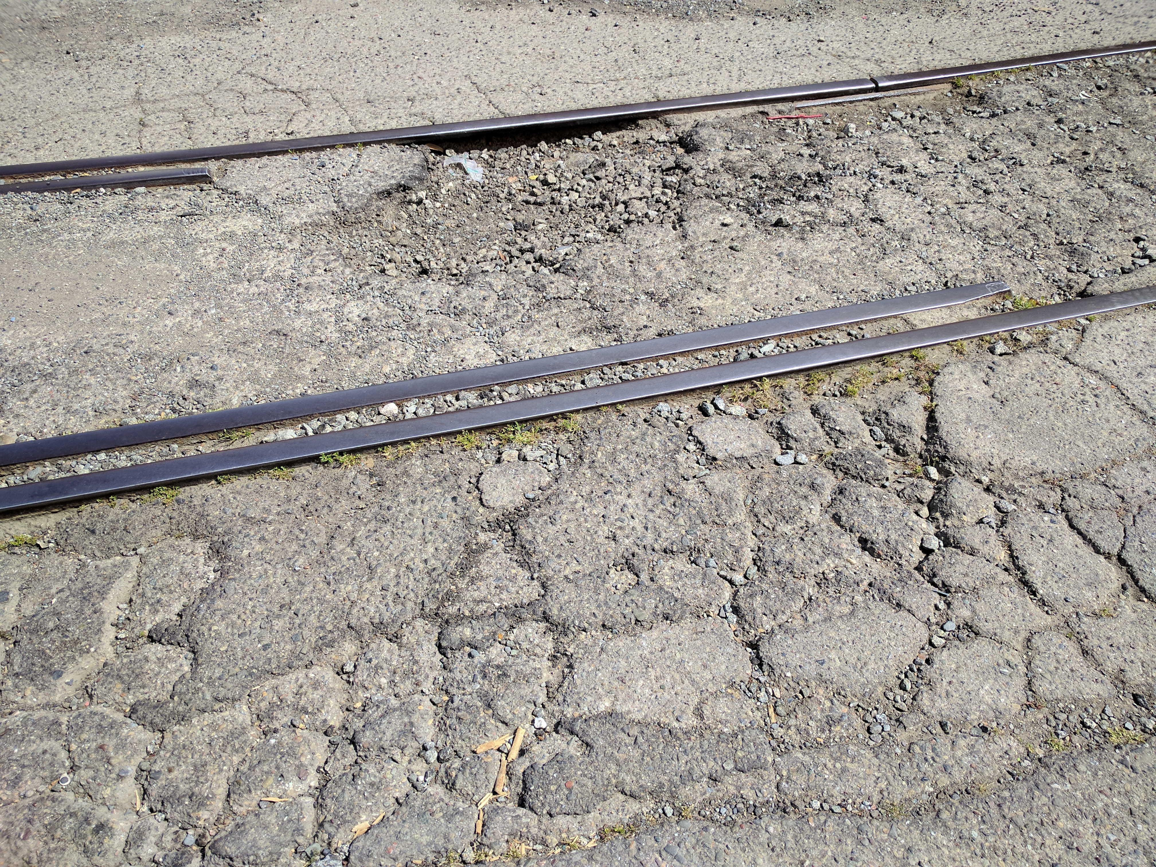 West Oakland pavement