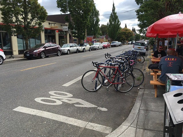 Fix Bike “Clutter” — Put a Bike Corral on Every Block
