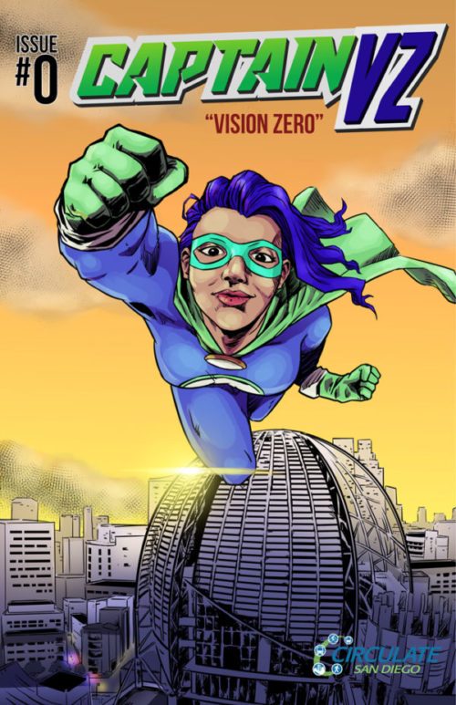 Comic Book Hero Fights for Safer Streets