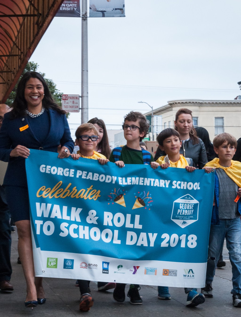 San Francisco Celebrates Walk and Roll to School Day