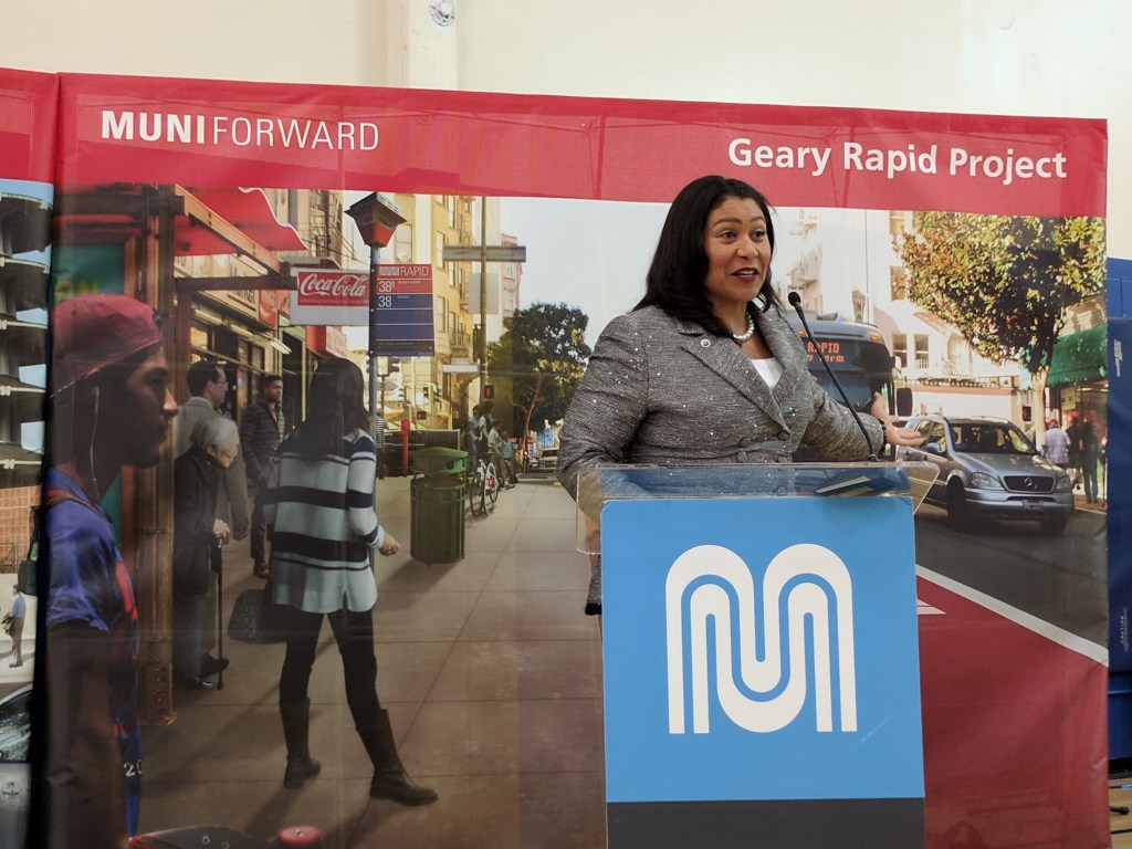 Geary BRT and Safety Project Break Ground