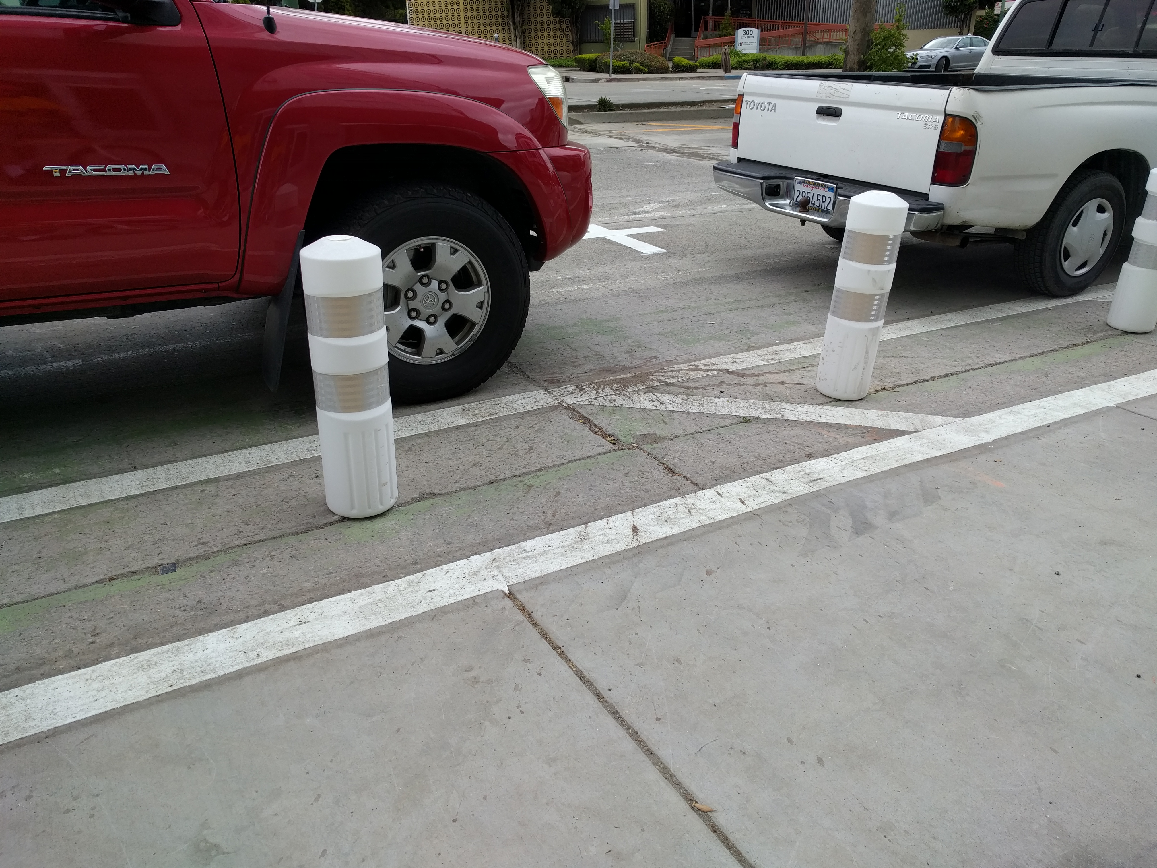 This project used more robust, __ posts, rather than silly straws (so-called "safe hit posts")