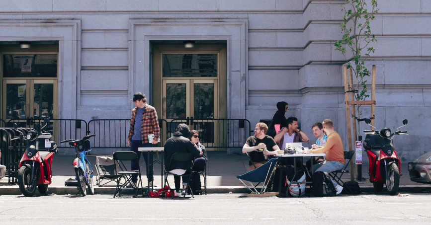 Commentary: Parking Spaces for People