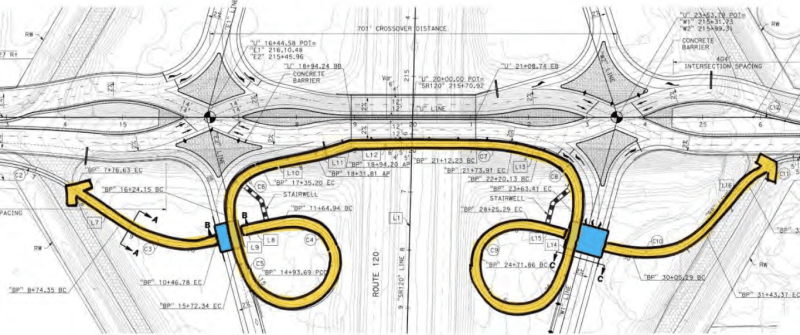 Central Valley to Get a Diverging Diamond Interchange