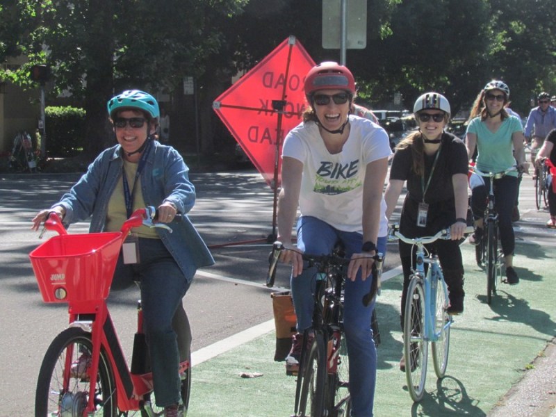 Caltrans Director’s Ride Caps Bike Month in Sacramento