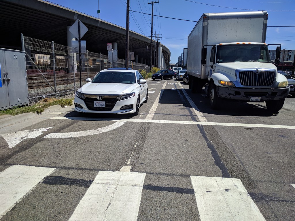 Commentary: The 7th Street “Quick Build” Is Not a Protected Bike Lane