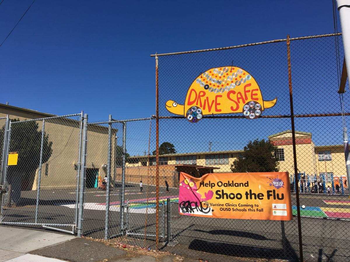 Garfield Elementary school is right near the location. Photo: Chris Cassidy