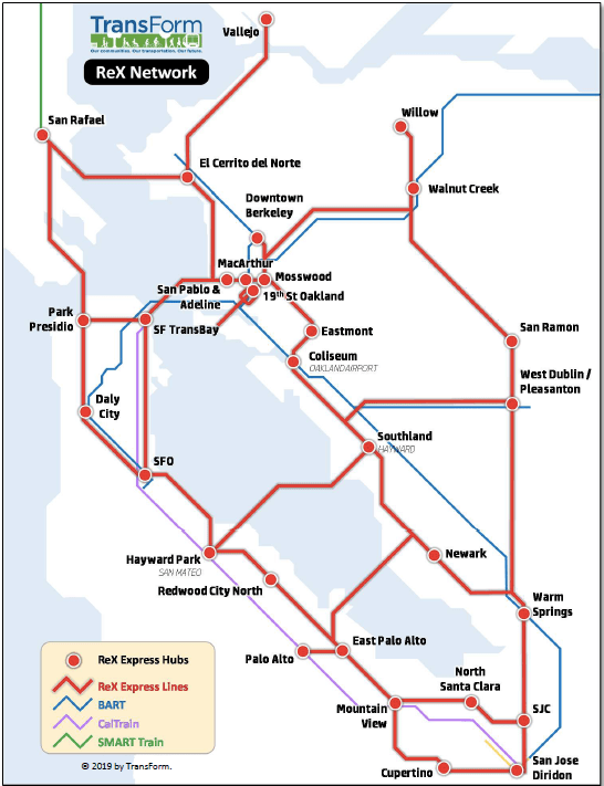 New Vision for the Bay Area: Using Freeways for a High-Quality Regional Transit System