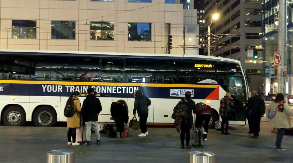 Amtrak Non Grata at Transit Center