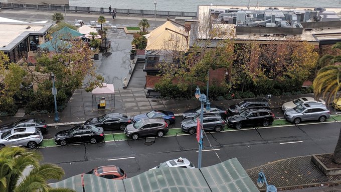 Eatery Endangers Cyclists, Port Shrugs