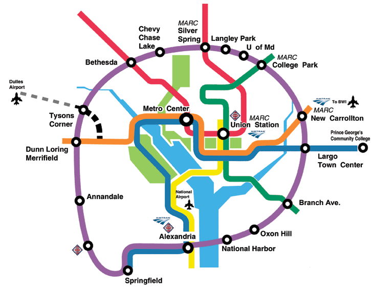 The purple line is designed to connect transit inaccessible communities to DCs Metro and rail system. But it also includes brownfield restoration along the way to maintain community backing