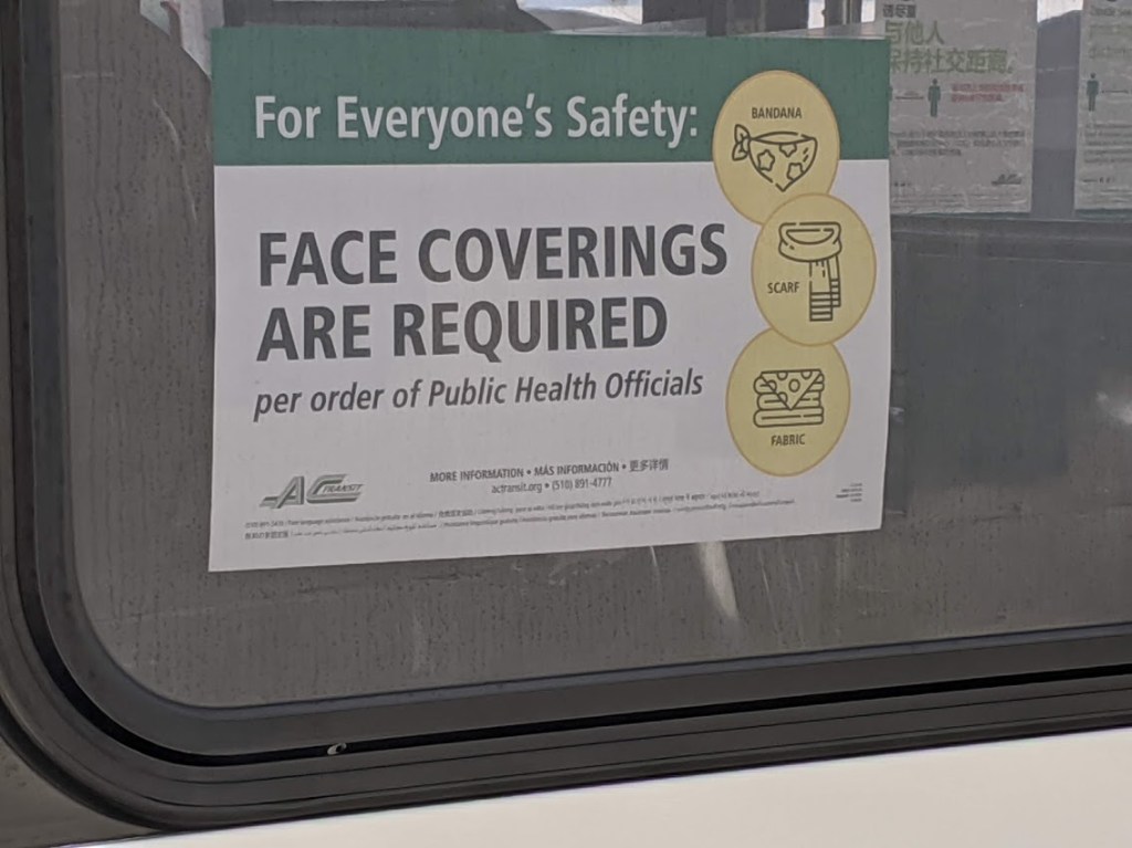 Commentary: Afraid of COVID on Transit? Then Wear Your Damn Mask