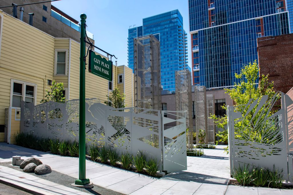 Guy Place Mini Park Opens