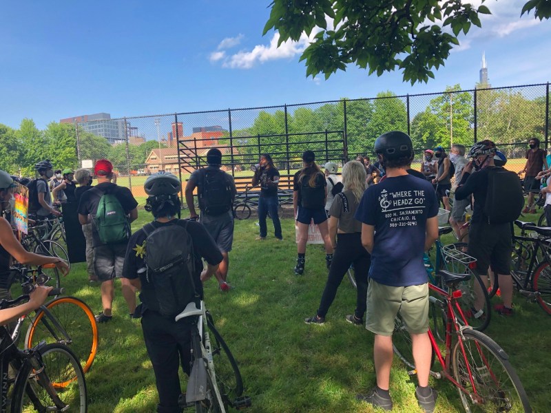 Black Rides for Black Lives uses cycling to highlight the need for police reform