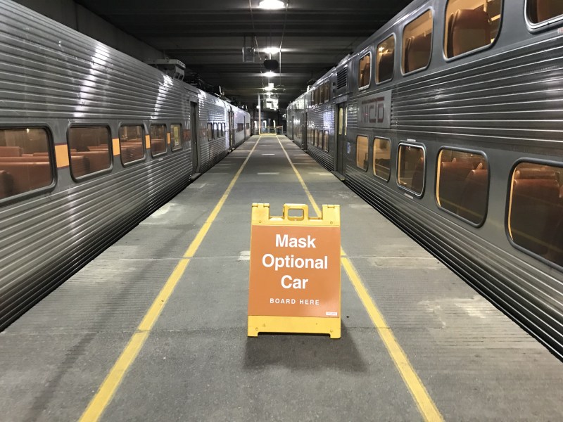 Chicago-Indiana commuter rail line tries quarantining anti-maskers in a separate car