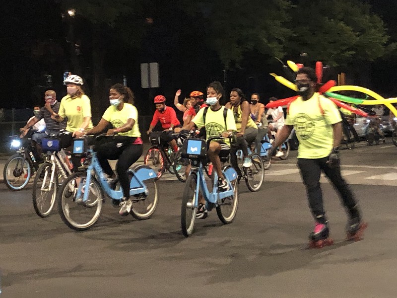 Mitigating risks on group bike rides with COVID on the rise