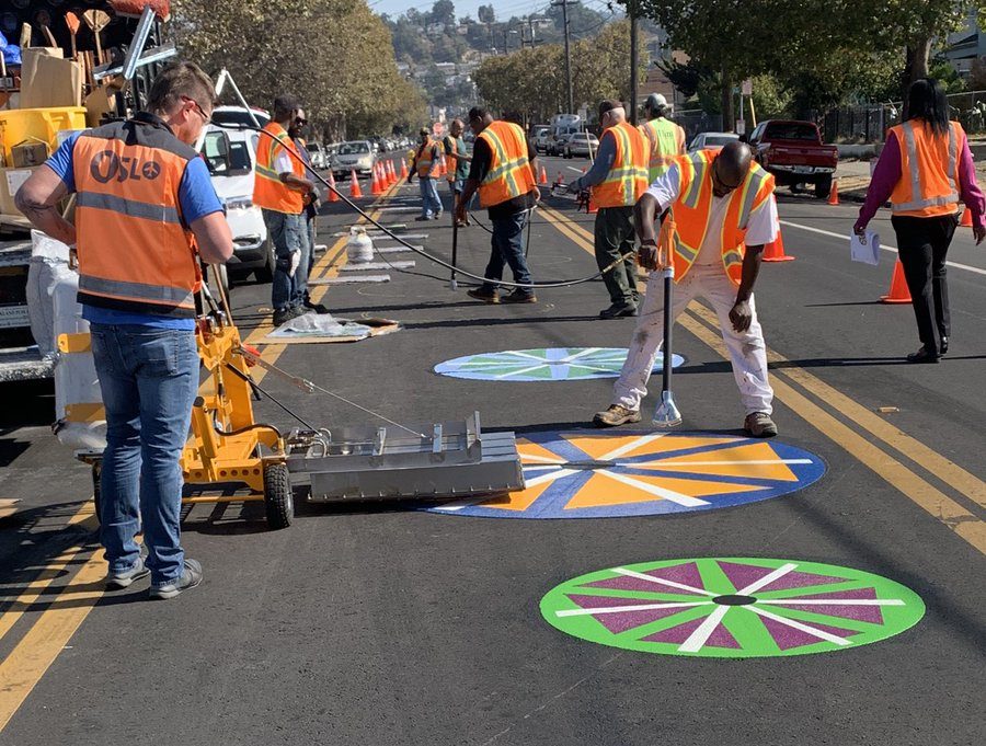 Asphalt Art Decreases Crashes