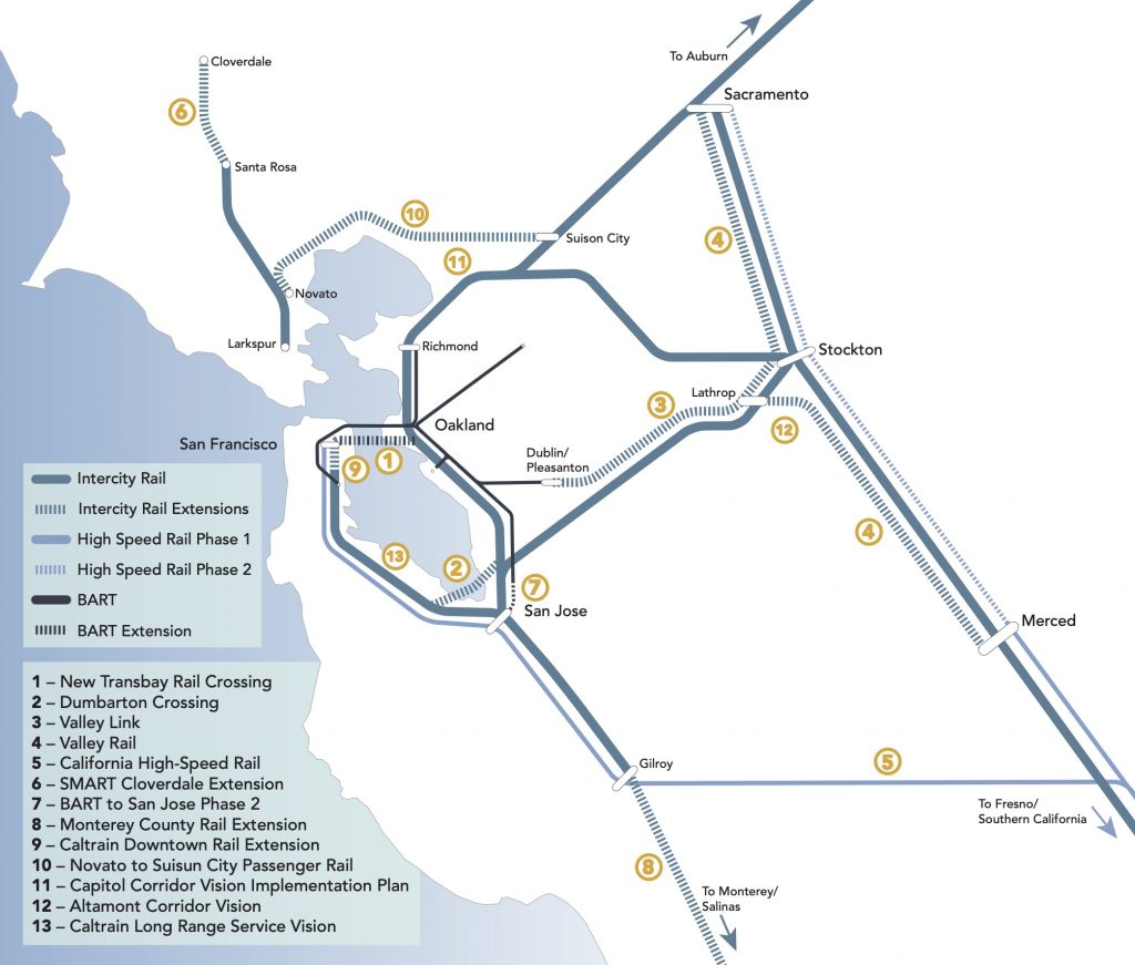 Bay Area Wants More Rail