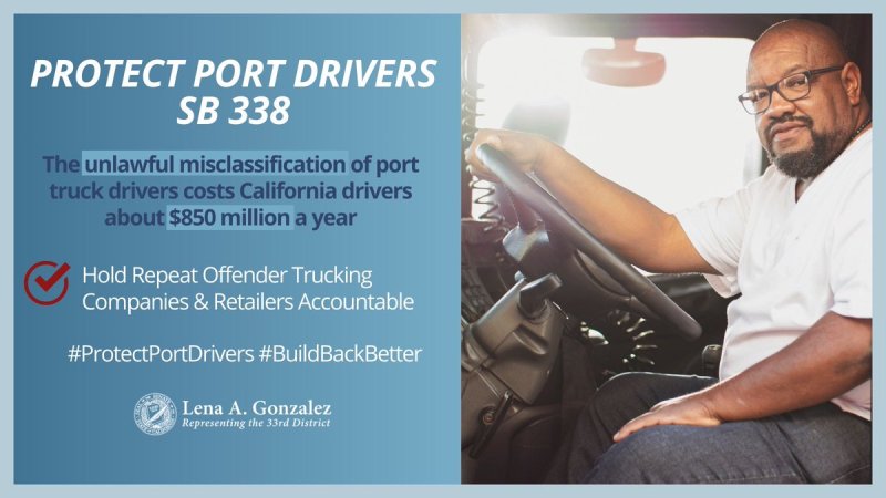 Trio of Bills Seeks to Prevent California Truck Drivers from Being Exploited