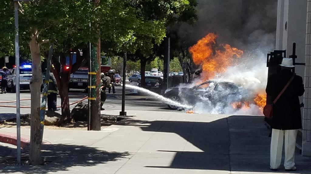 Need for Safe 8th Street Underscored by Fiery Crash