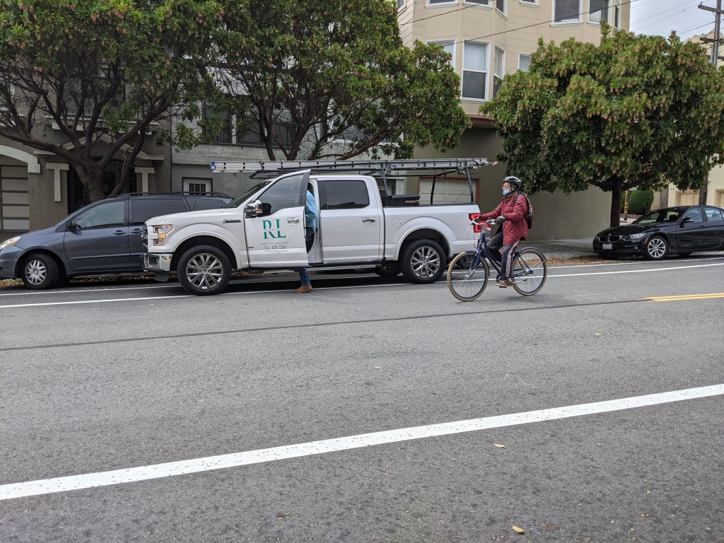 New Bike Lanes Added to Anza Street