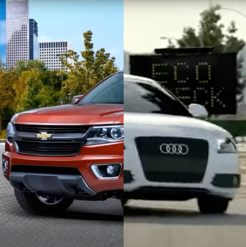 America’s Most Toxic Car Ads: Chevy Colorado vs. Audi A3