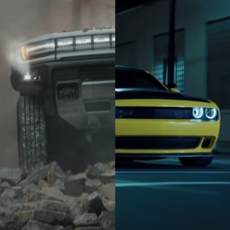 America’s Most Toxic Car Ads: Hummer EV vs. Dodge Demon