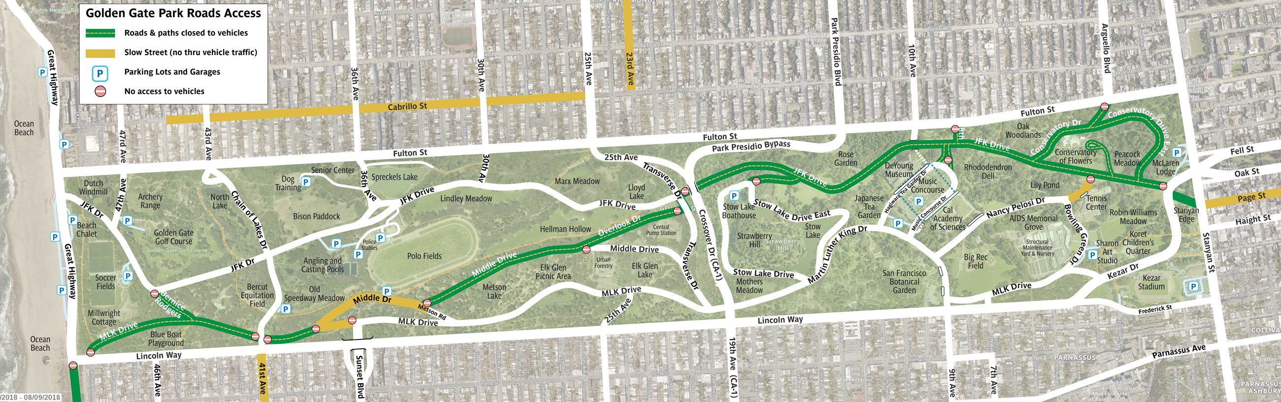 Map from Rec and Parks