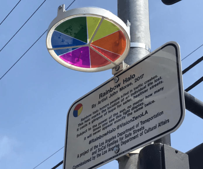 Eyes on the Street: Rainbow Halo in Venice