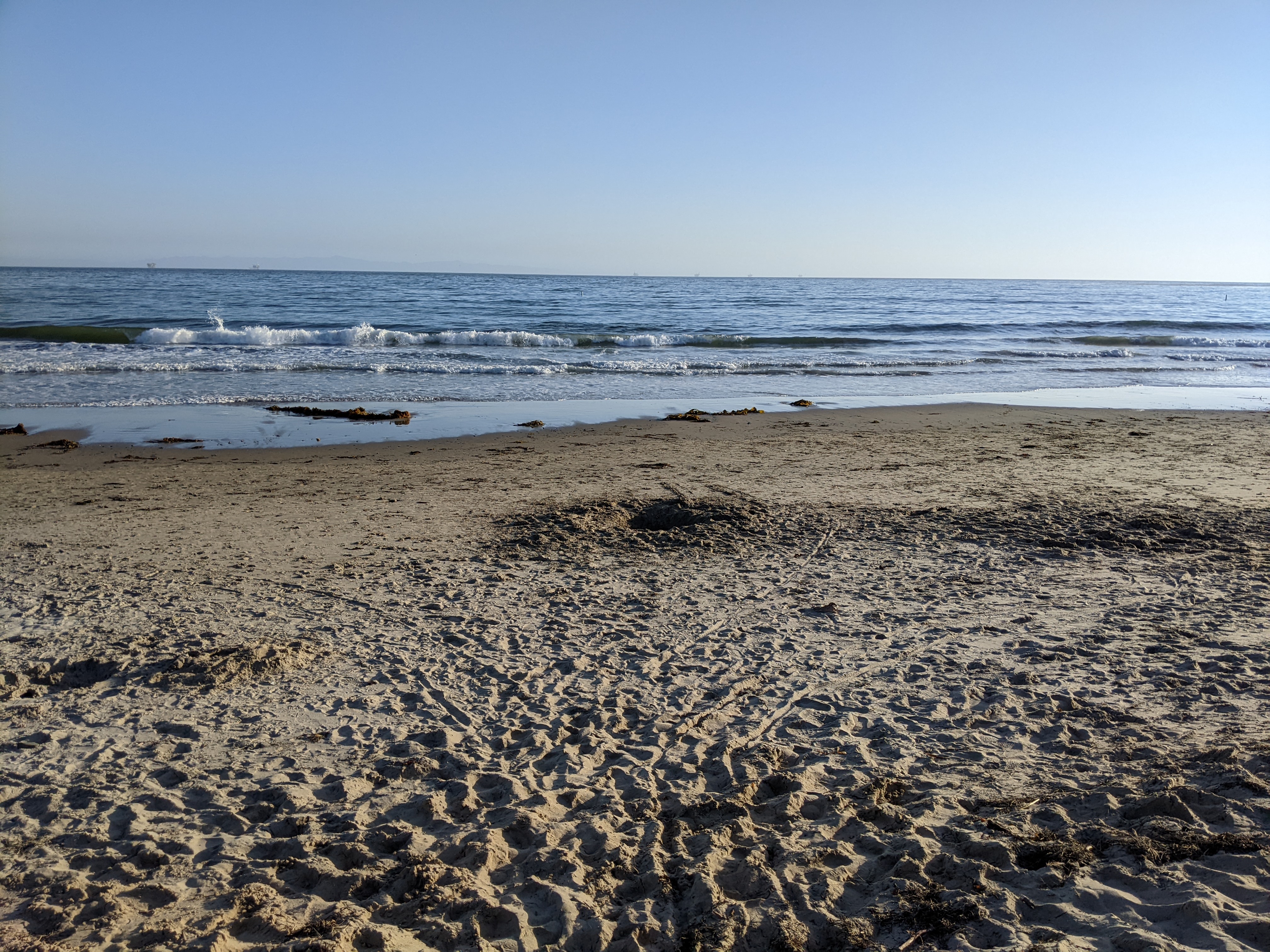 Carpinteria beach.
