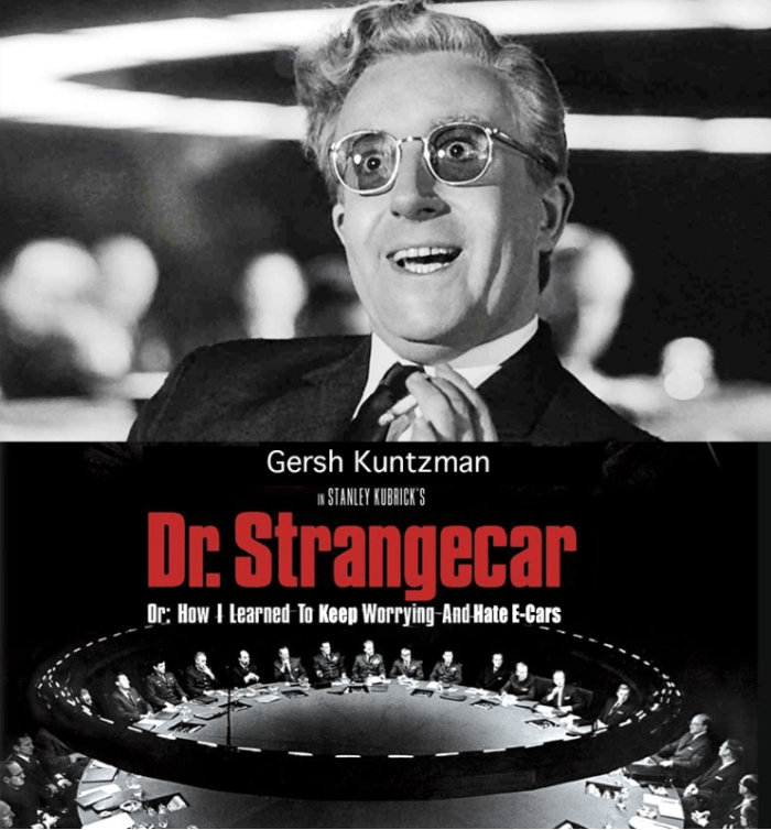 DR: STRANGECAR: Or How I Learned to Keep Worrying and Hate E-Cars