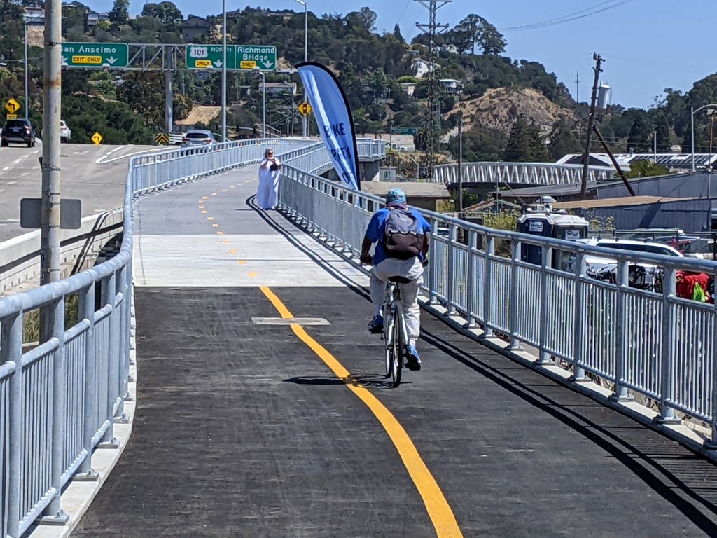 New Bike and Ped Path over Corte Madera Creek