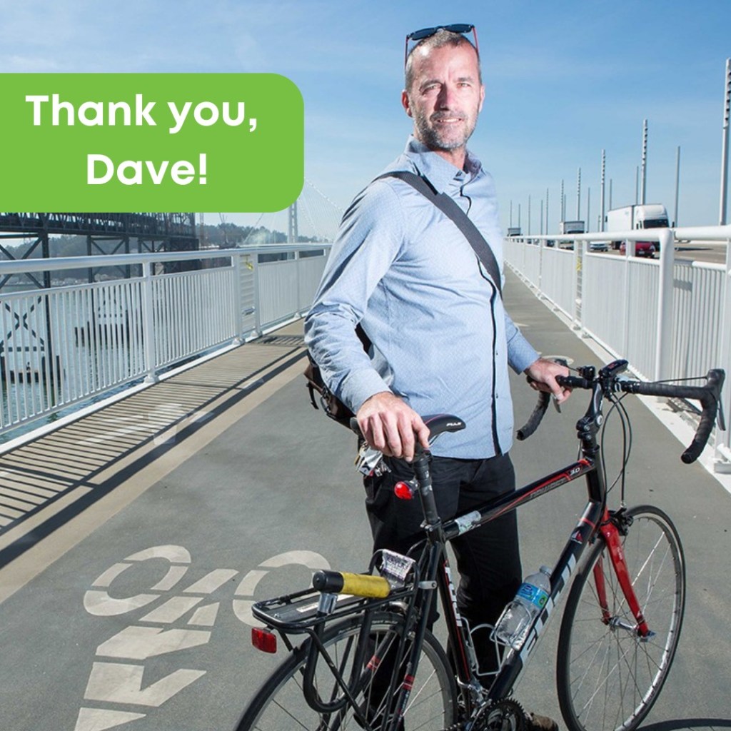 Streetsblog Thanks Bike East Bay’s Dave Campbell
