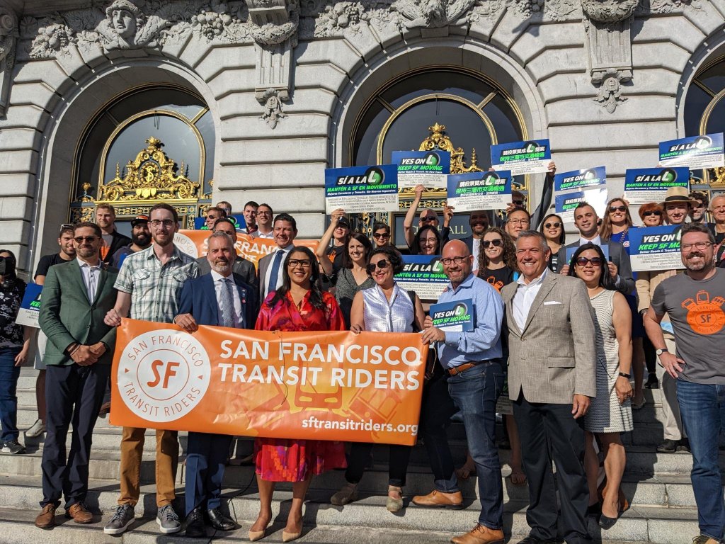 Transit Month, Campaign for Prop. L Begins