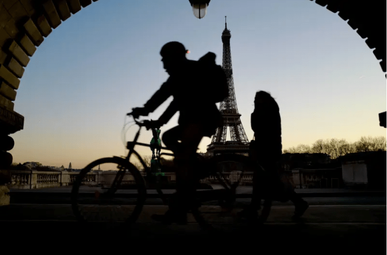 Cycling Through COVID-19: Paris