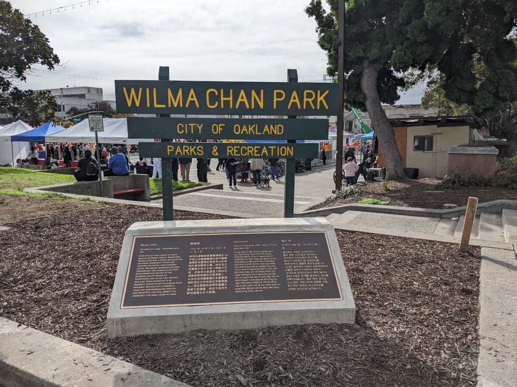 Hypocrisy at Ceremony for Wilma Chan