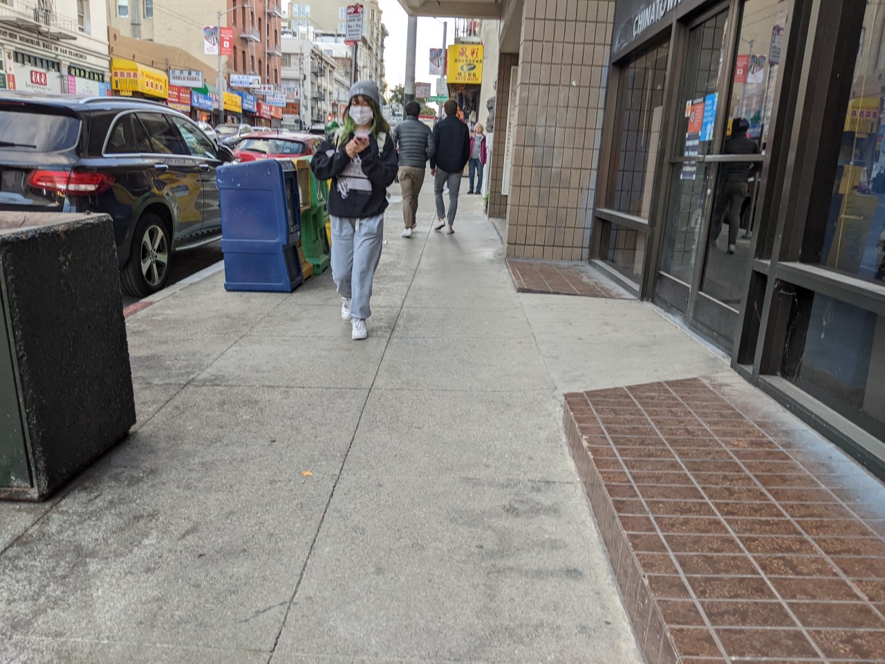 SFMTA has to do better than this, one block from the subway station